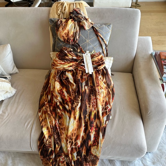 Bronx and Banco Fire Gown in Multicolour size Medium NWT - Picture 7 of 13